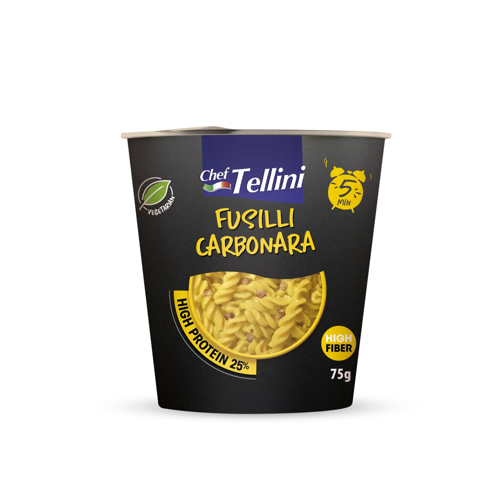 CHEF TELLINI - RENDER INSTACUP - HIGHROTEIN - CARBONARA